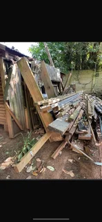 Wood from Treehouse structure - deconstructed