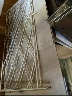 Window frames and burglar bars and glass