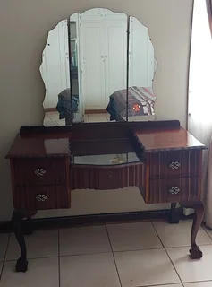 Imbuia Dressing Table for sale