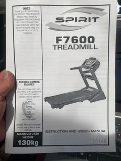 Spirit treadmill