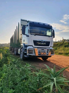 2021 MAN TGS 27.440 Log Carrier with Roadhog Trailer