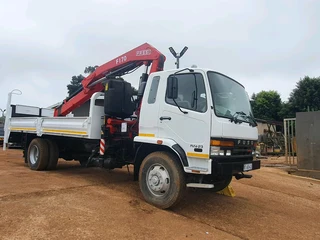 Mitsubishi Fuso FM14.213 Crane Truck with Fassi F170