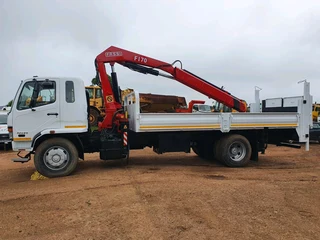 Mitsubishi Fuso FM14.213 Crane Truck with Fassi F170