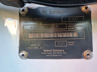 2011 Bobcat S150 Skidsteer