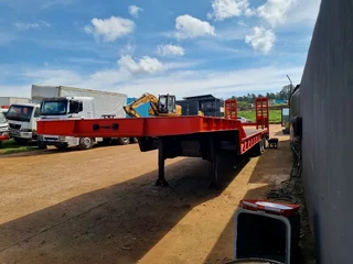 SSH Stepdeck Tri Axle Lowbed Trailer