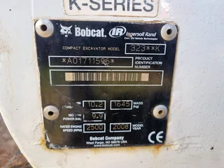 Bobcat 323K Mini Excavator