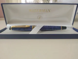 Waterman Expert Blue Marble fountain pen - R2500