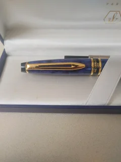 Waterman Expert Blue Marble fountain pen - R2500
