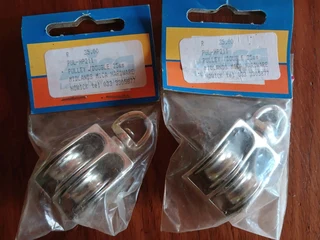 Pulleys 25 mm 8x single 2x double