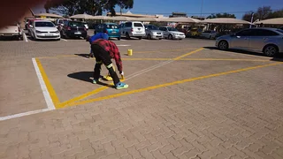 Parking Bay Lines and Numbers