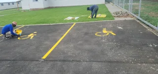 Parking Bay Lines and Numbers