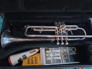 Selmer Bach Omega silver-plated Bb Trumpet