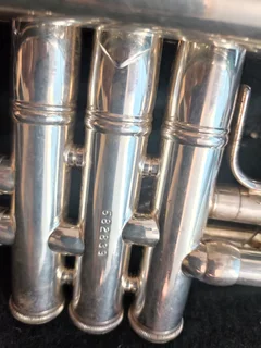 Selmer Bach Omega silver-plated Bb Trumpet