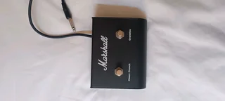 Korg or mini Drum machine and Marshall foot pedal R1600