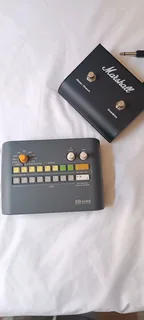 Korg or mini Drum machine and Marshall foot pedal R1600