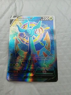 Dhelmise V Pokémon card