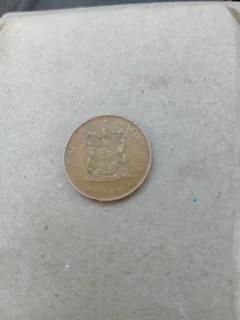 South Africa coin 1990 two cent