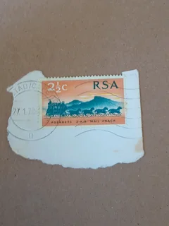South Africa stamp