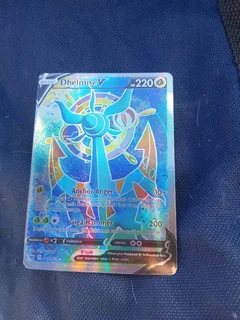 Dhelmise V 187/202 Full Art Ultra Rare Pokemon Card (Sword & Shield) + 1x TitanCards