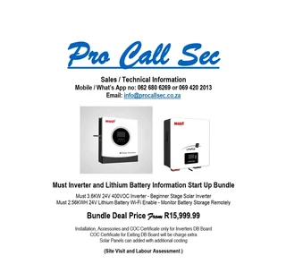 Solar Systems and Security installations