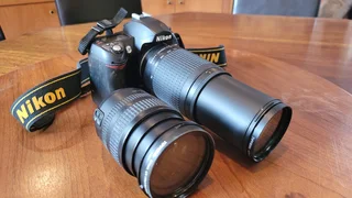 Digital Camera Nikon D70 Pro with 18/50 &amp; 70/300 lenses &amp; External Flash