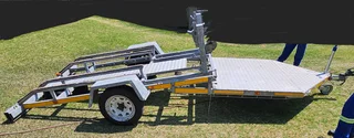 Galvanised Breakneck 2 x Jetski + 4 Wheeler trailer (5m)