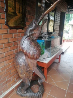 Large Wooden Sculptures