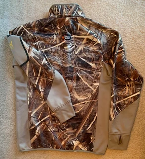 Browning Dirty Bird Smoothbore Fleece, 1/4-Zip (Medium)