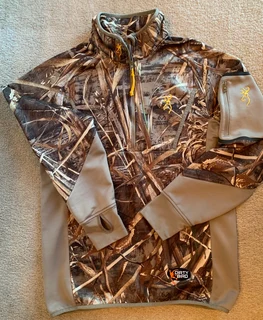 Browning Dirty Bird Smoothbore Fleece, 1/4-Zip (Medium)