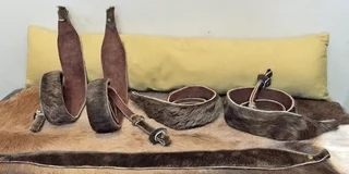 Hand Made Hide Rifle Sling