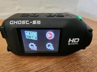 Dash Ghost S HD action Camera with helmet mount