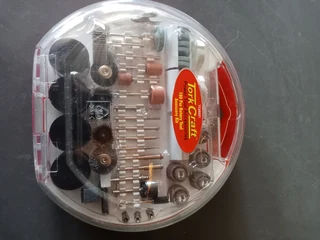 Tork Craft 180 piece rotary tool accessory kit - unused