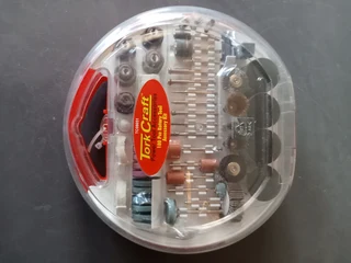 Tork Craft 180 piece rotary tool accessory kit - unused