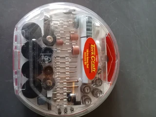 Tork Craft 180 piece rotary tool accessory kit - unused