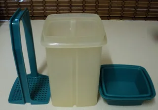 Vintage Tupperware container for Pickles