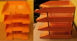 Paper trays with Risers