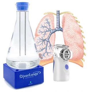 Silver lungs colloidal silver generator deluxe kit