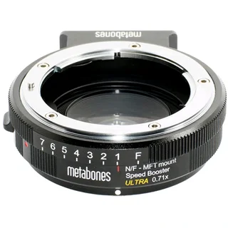Metabones Speed Booster  Adapter for Nikon G Lens to Micro Four Thirds-Mount
