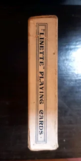 Vintage linette playing cards