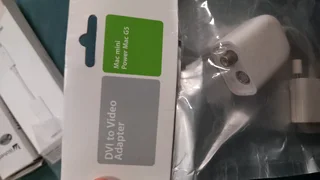 Dvi to video adapter. Mac original