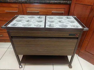 Electric butler stove.