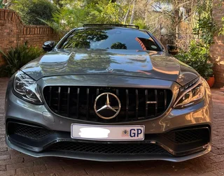 Mercedes C63 AMG Coupe for hire