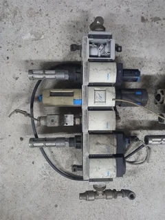 2 x Festo air filter regulator valve banks