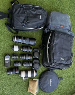 Canon gear for portraits, landscape, macro, birding, sports, products - now sold individually