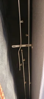 Curtains with fixtures. Lace, Blockout and aesthetic curtain set 3.4m &amp; 4.5m set 2.5m high