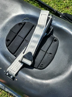 Custom shaped Waveski, with paddle and bag