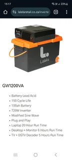 Inverter still as new