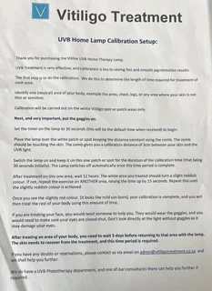 VITILOX UV LIGHT FOR VITILIGO