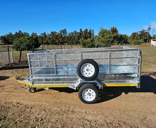 New Galvanized Mesh Trailer 3m