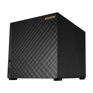 Asustor 1004T 4-Bay NAS &#43; 2x2TB Western Digital Red NAS HDDs